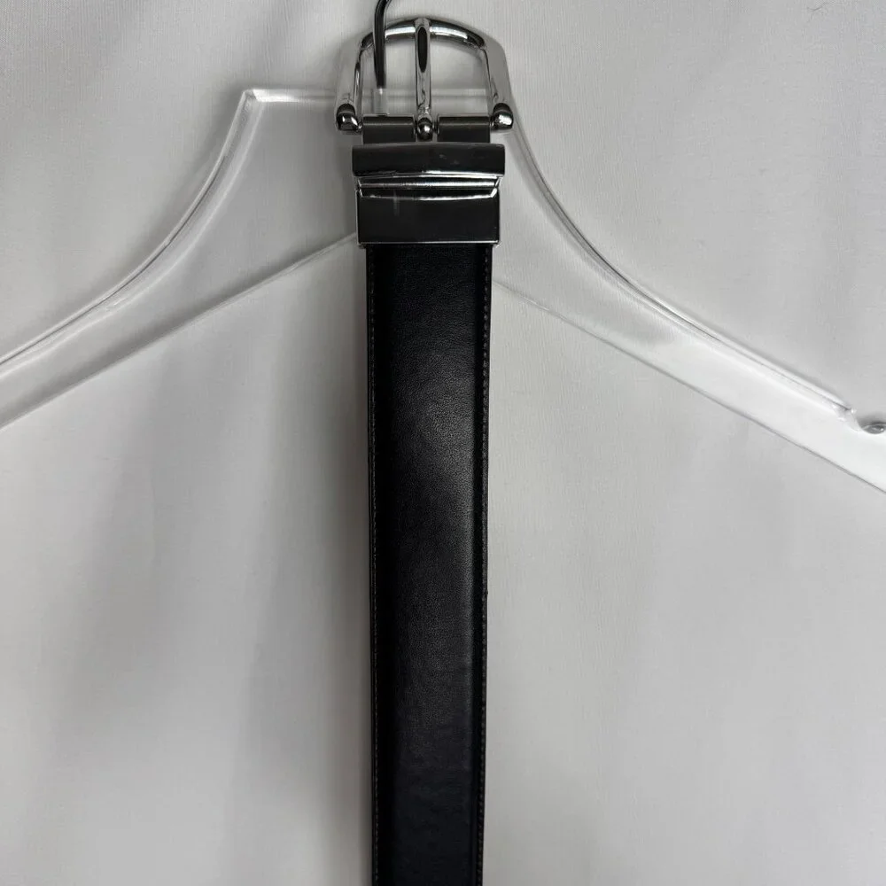 Cole Haan Genuine Black‎ Leather Belt Classic Belt Men's Size 38